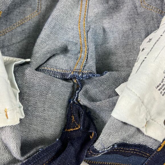 Baldwin Jeans Kansas City USA Womens 27 The Ten The Skinny Selvedge Dark Classic - Picture 5 of 10